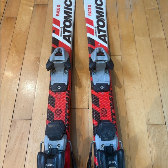 Atomic Race 5 Bode Miller Edition. Red and Black Skis. 100CM - Picture 3 of 6